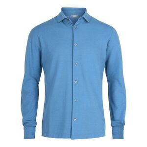 Slowear Zanone Ice Cotton Slim-Fit Top Blue Mens